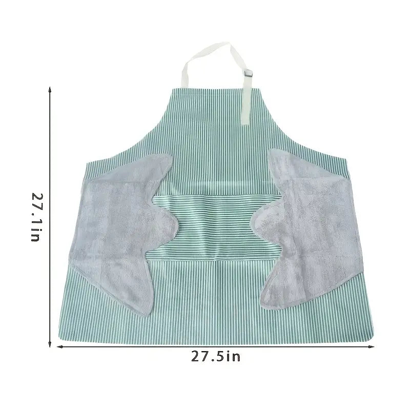 Fashion Waterproof Cooking Apron for Women (Thickened)