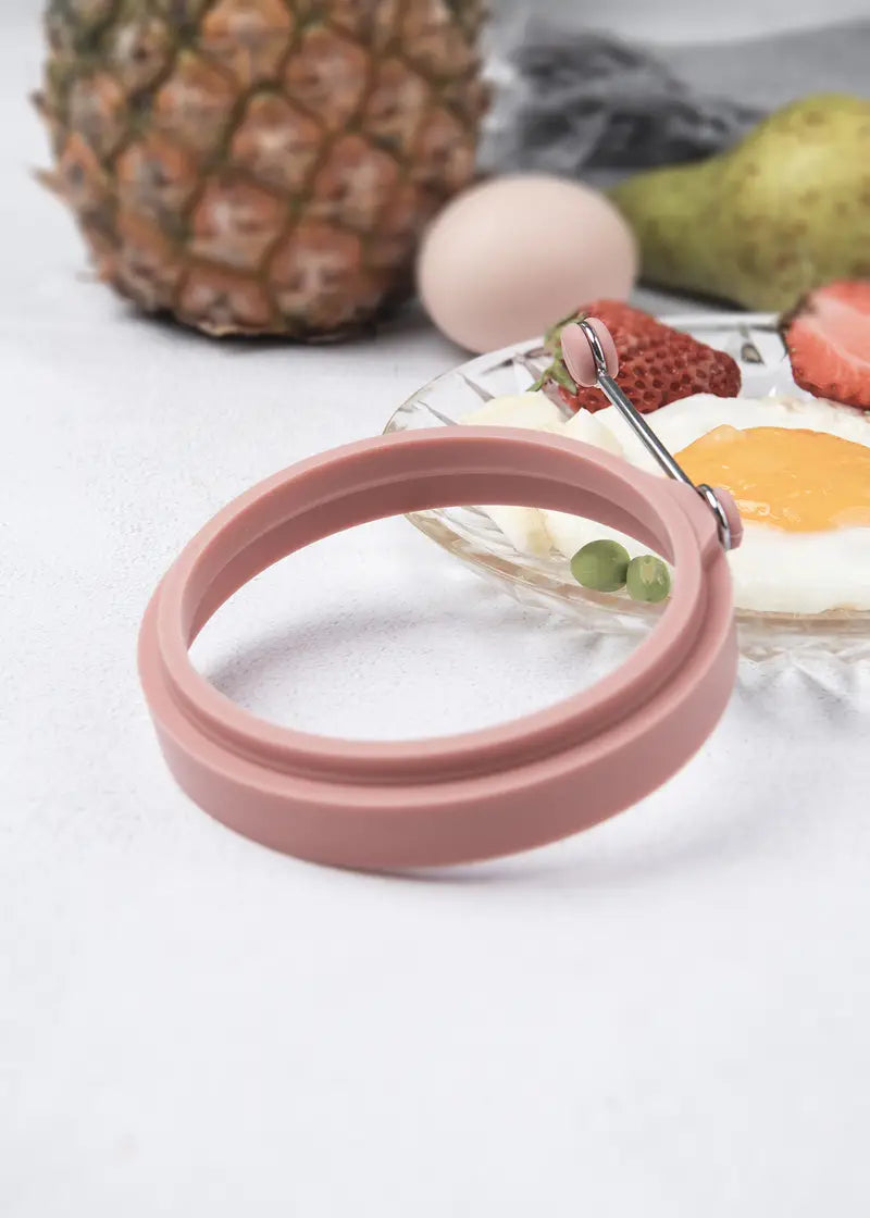 Multicolor Silicone Egg Ring Molds for Cooking