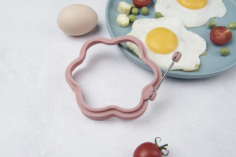 Multicolor Silicone Egg Ring Molds for Cooking