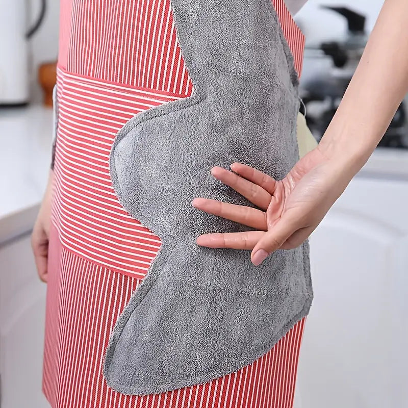 Fashion Waterproof Cooking Apron for Women (Thickened)