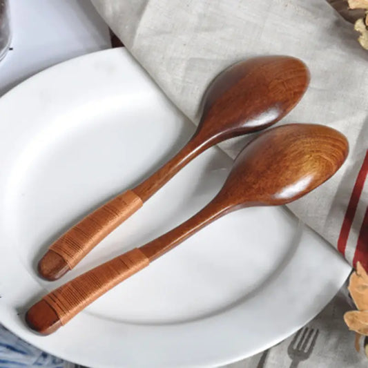 Bamboo Wooden Spoon for Cooking and Catering