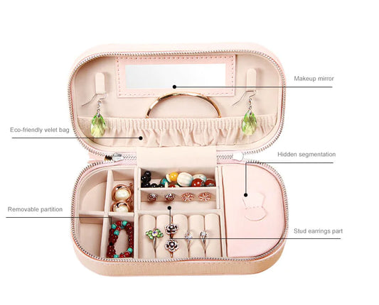 Jewelry Box and Organizer for Accessories