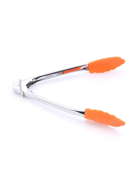 Multicolor Stainless Steel Kitchen Tongs for Cooking