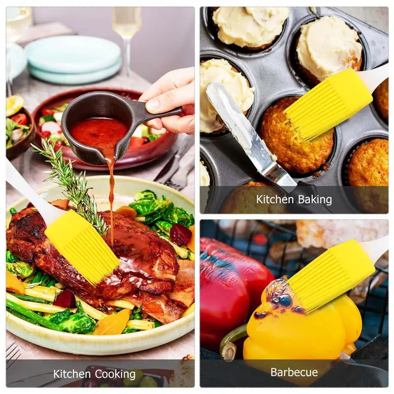 Silicone Basting Brush for Baking and Cooking (1pc)