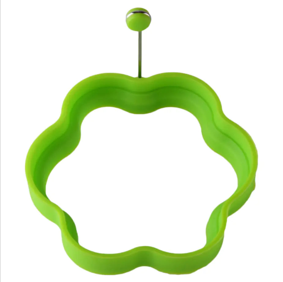 Multicolor Silicone Egg Ring Molds for Cooking