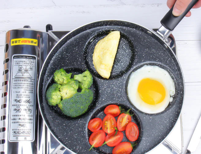 Four-Hole Frying Pan for Cooking Eggs